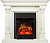Royal Flame Каминокомплект Dallas - Слоновая кость с патиной с очагом Majestic FX Black