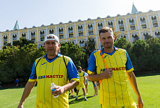 Команда Аквамастер на фестивале INTERFOOTBALL